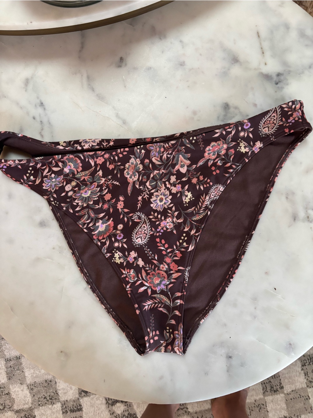 Abercrombie & Fitch Brown NWOT XL high waisted bikini bottom